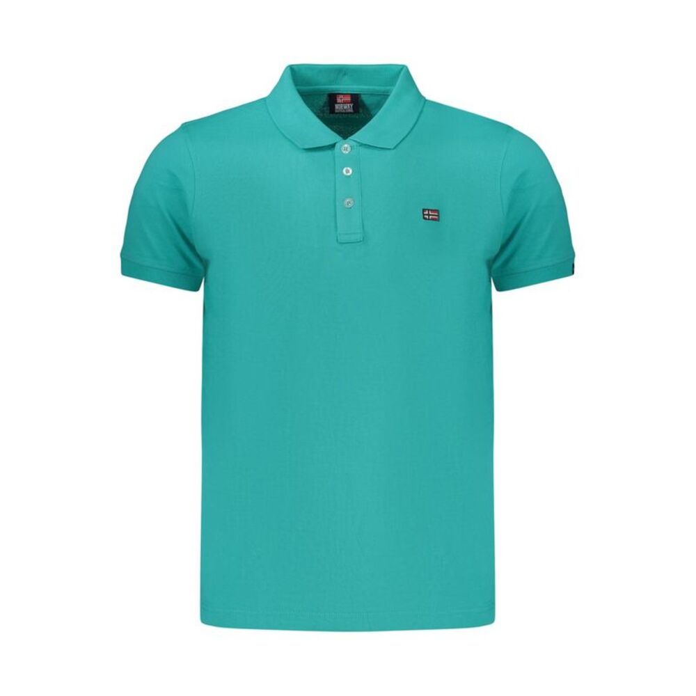 Norway 1963 Green Cotton Men Men's Polo